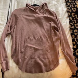 Aritzia Waffle Hoodie
